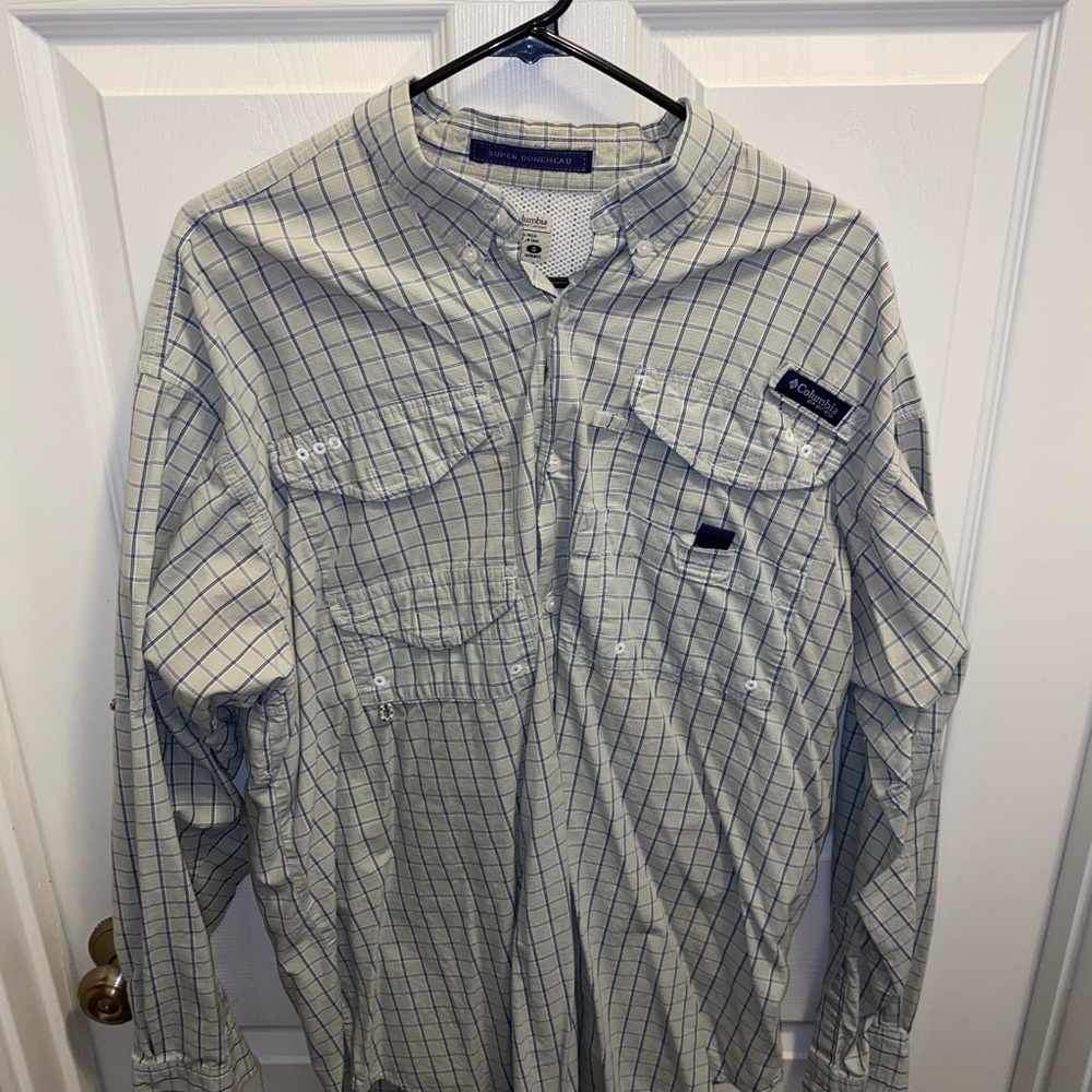 Columbia PFG button up